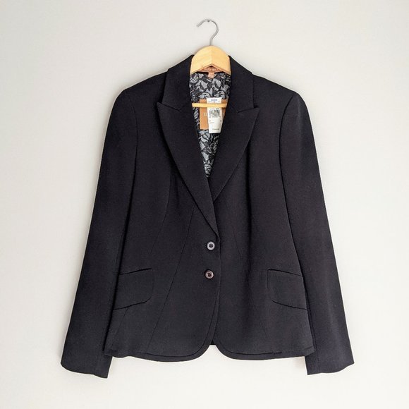 NWT Ellen Tracy Black Blazer - Picture 1 of 9
